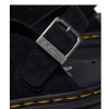 Półbuty Dr. Martens ZEBZAG MULE Black EH Suede 31657001
